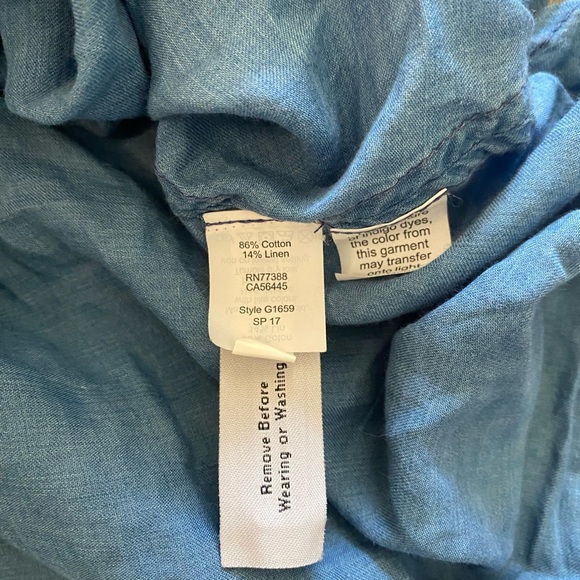 Madewell Courier Kieran button up blouse - Picture 5 of 6